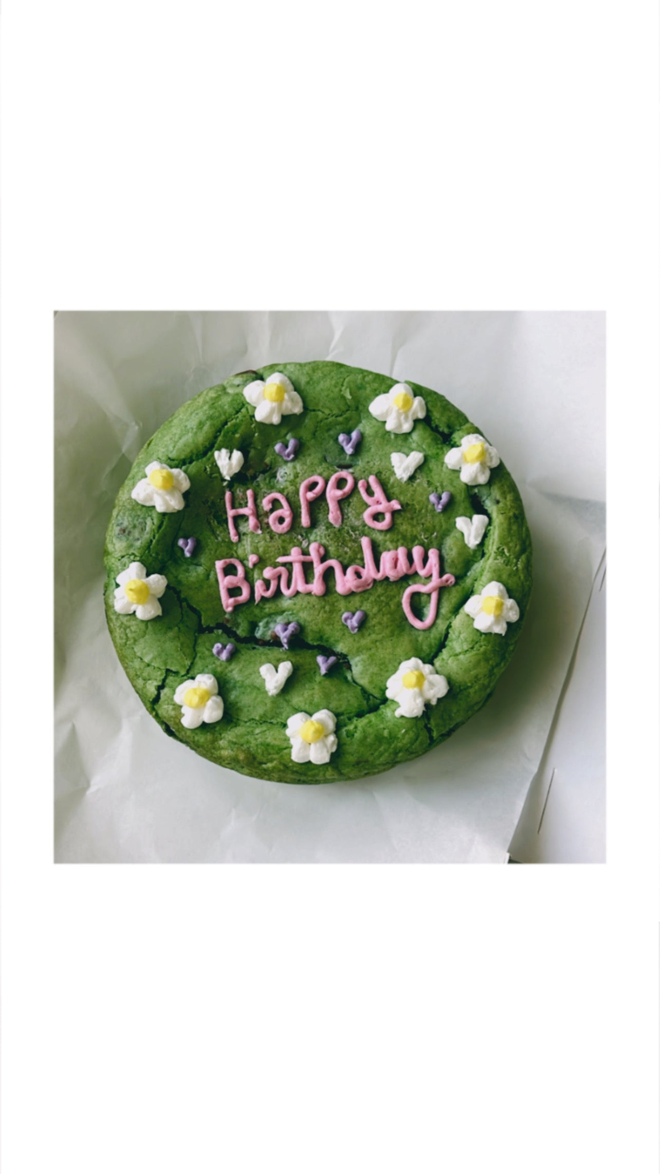Birthday Mini Cookie Cake
