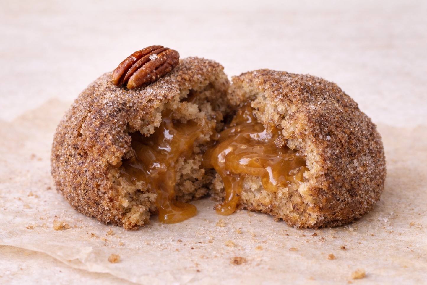 Salted Caramel Pecan Cookie