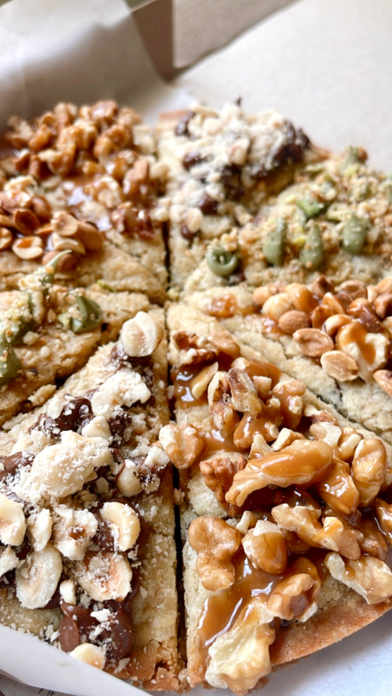 Nutty Pizza Cookie