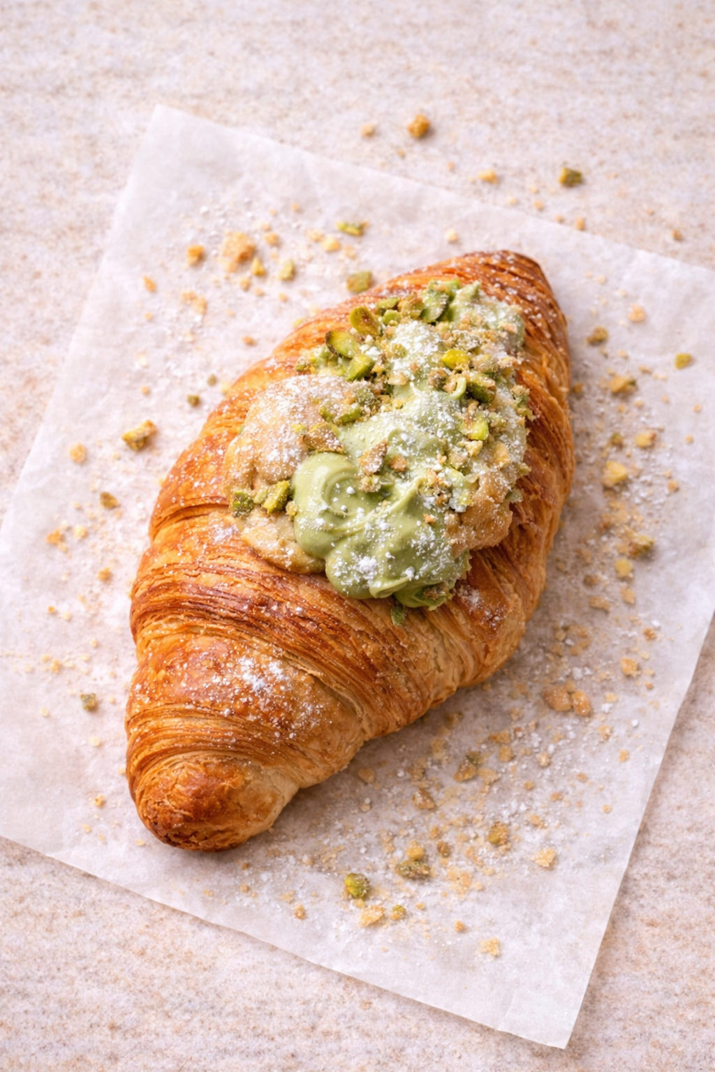 Viral Pistachio konafa Crookie