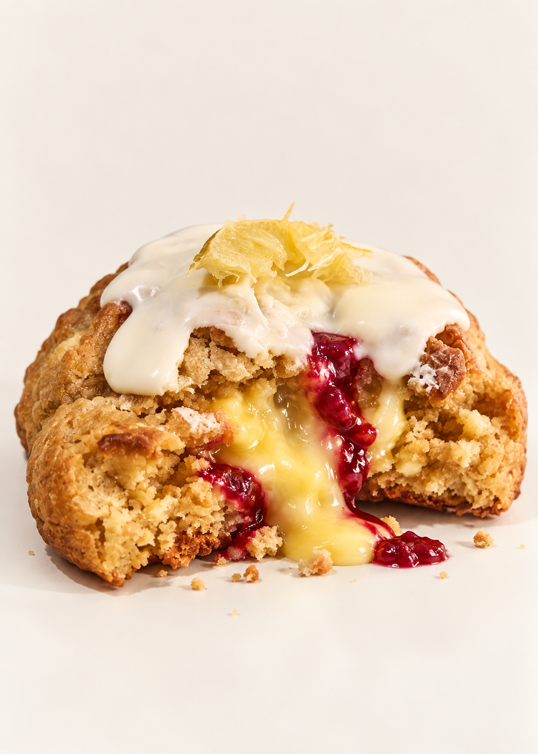 Lemon Raspberry Cookie